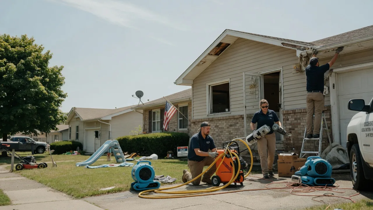 Water Damage Restoration in Milford, IN near me